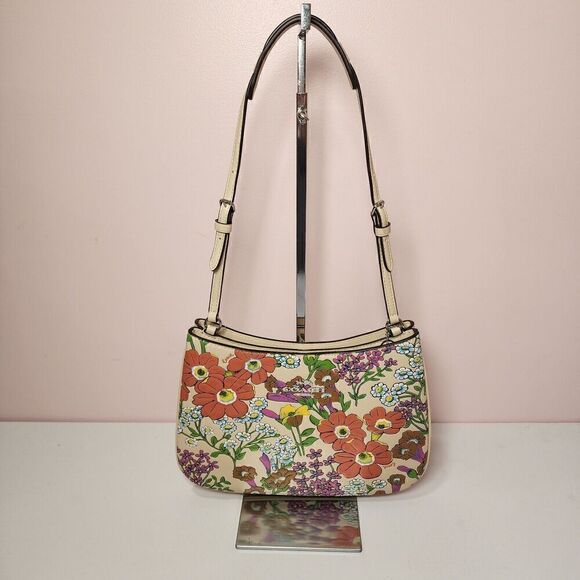 NWT Coach CR162 Penelope Shoulder Bag With Floral Print - Picture 6 of 6
